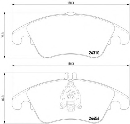 set placute frana,frana disc 2431091 TEXTAR set placute frana,frana disc 2431091 TEXTAR