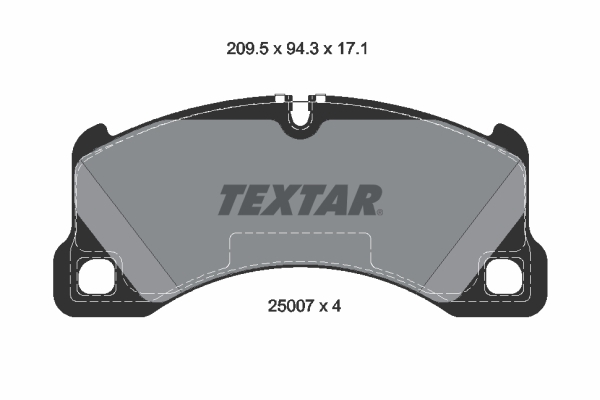 set placute frana,frana disc 2500701 TEXTAR - Frana disc set placute frana,frana disc 2500701 TEXTAR - Frana disc