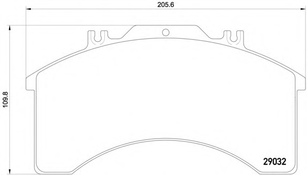 set placute frana,frana disc 2903271 TEXTAR - Frana disc set placute frana,frana disc 2903271 TEXTAR - Frana disc