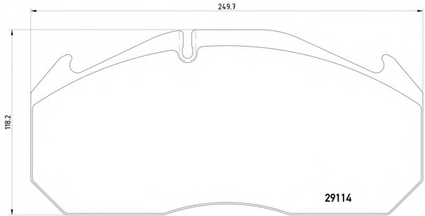 set placute frana,frana disc 2911401 TEXTAR - Frana disc set placute frana,frana disc 2911401 TEXTAR - Frana disc