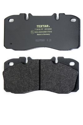 set placute frana,frana disc 2912204 TEXTAR - Frana disc