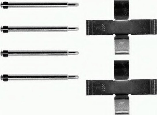 Set accesorii, placute frana 82014300 TEXTAR - Componente/ accesorii frana Set accesorii, placute frana 82014300 TEXTAR - Componente/ accesorii frana