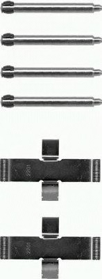 Set accesorii, placute frana 82019200 TEXTAR - Frana disc Set accesorii, placute frana 82019200 TEXTAR - Frana disc