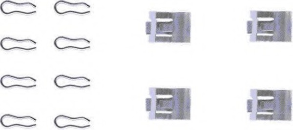 Set accesorii, placute frana 82027000 TEXTAR - Componente/ accesorii frana Set accesorii, placute frana 82027000 TEXTAR - Componente/ accesorii frana
