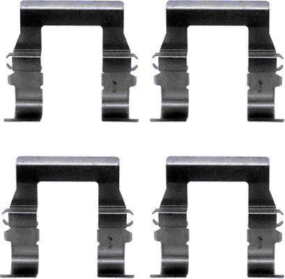 Set accesorii, placute frana 82032700 TEXTAR - Componente/ accesorii frana Set accesorii, placute frana 82032700 TEXTAR - Componente/ accesorii frana