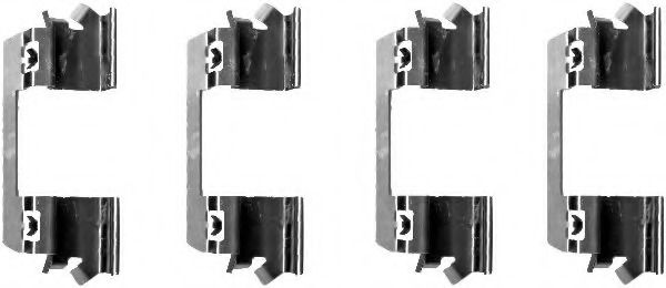Set accesorii, placute frana 82039900 TEXTAR - Frana disc Set accesorii, placute frana 82039900 TEXTAR - Frana disc