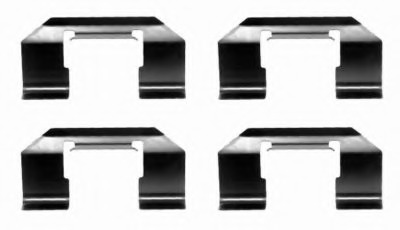 Set accesorii, placute frana 82051700 TEXTAR - Frana disc Set accesorii, placute frana 82051700 TEXTAR - Frana disc