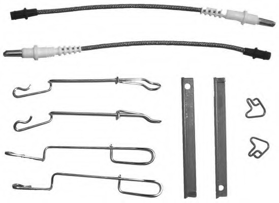 Set accesorii, placute frana 82055600 TEXTAR - Componente/ accesorii frana Set accesorii, placute frana 82055600 TEXTAR - Componente/ accesorii frana
