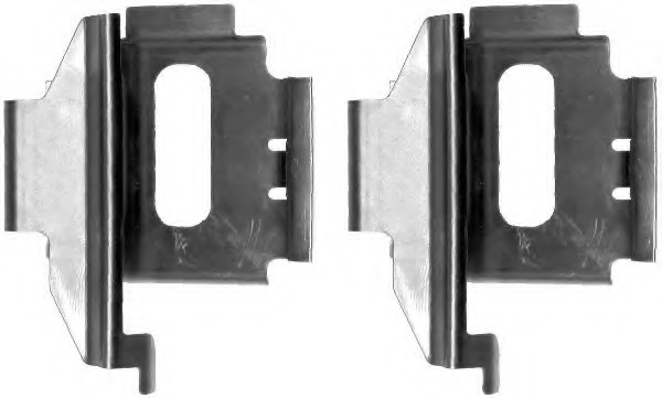 Set accesorii, placute frana 82061400 TEXTAR - Frana disc Set accesorii, placute frana 82061400 TEXTAR - Frana disc