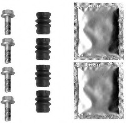 Set accesorii, placute frana 82063100 TEXTAR - Frana disc Set accesorii, placute frana 82063100 TEXTAR - Frana disc