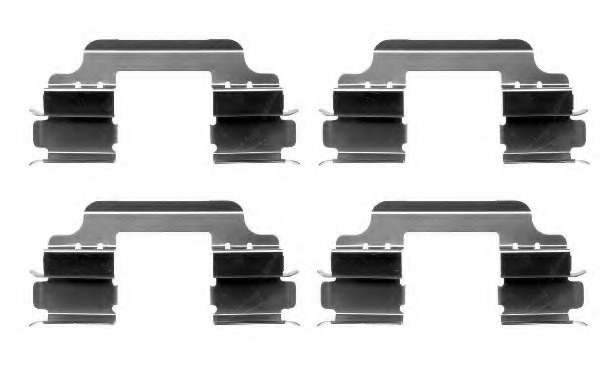 Set accesorii, placute frana 82072200 TEXTAR - Frana disc Set accesorii, placute frana 82072200 TEXTAR - Frana disc
