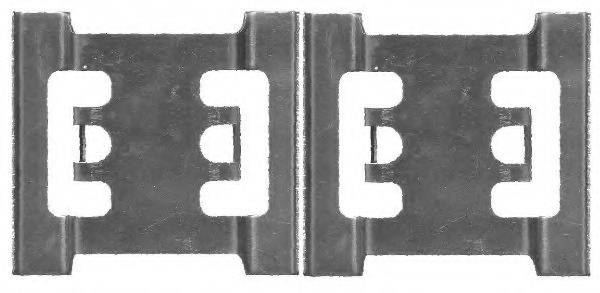Set accesorii, placute frana 82076300 TEXTAR - Componente/ accesorii frana Set accesorii, placute frana 82076300 TEXTAR - Componente/ accesorii frana