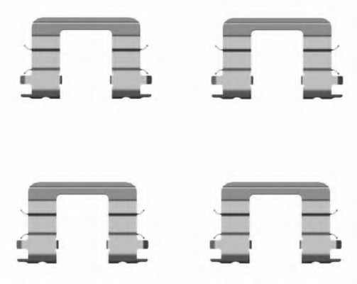 Set accesorii, placute frana 82502400 TEXTAR - Componente/ accesorii frana Set accesorii, placute frana 82502400 TEXTAR - Componente/ accesorii frana