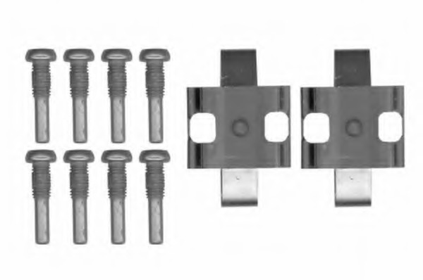 Set accesorii, placute frana 82504600 TEXTAR - Frana disc Set accesorii, placute frana 82504600 TEXTAR - Frana disc
