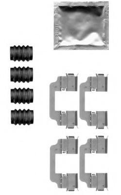 Set accesorii, placute frana 82518900 TEXTAR - Frana disc Set accesorii, placute frana 82518900 TEXTAR - Frana disc