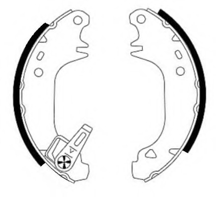 Set saboti frana 91038201 TEXTAR - Frana tambur Set saboti frana 91038201 TEXTAR - Frana tambur