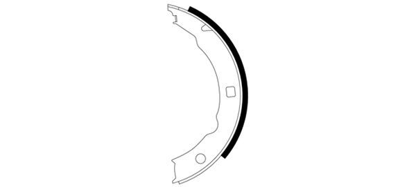Set saboti frana, frana de mana 91054800 TEXTAR - Frana tambur Set saboti frana, frana de mana 91054800 TEXTAR - Frana tambur