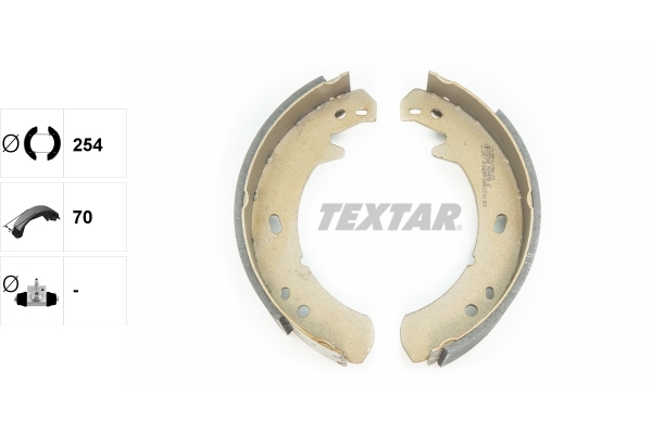 Set saboti frana 91055700 TEXTAR - Material frictiune sabot frana/ sabot frana Set saboti frana 91055700 TEXTAR - Material frictiune sabot frana/ sabot frana