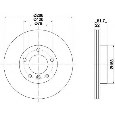 Disc frana 92055603 TEXTAR - Frana disc Disc frana 92055603 TEXTAR - Frana disc