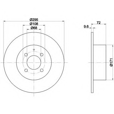 Disc frana 92058700 TEXTAR - Frana disc Disc frana 92058700 TEXTAR - Frana disc