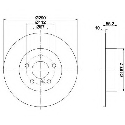Disc frana 92072700 TEXTAR - Disc frana Disc frana 92072700 TEXTAR - Disc frana