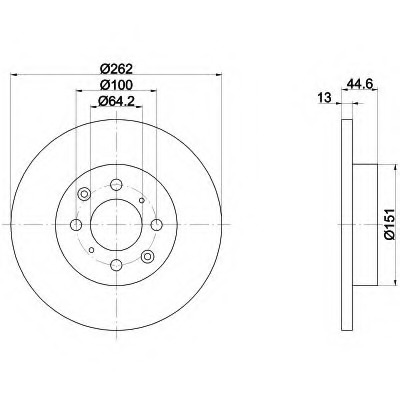 Disc frana 92090103 TEXTAR - Disc frana Disc frana 92090103 TEXTAR - Disc frana