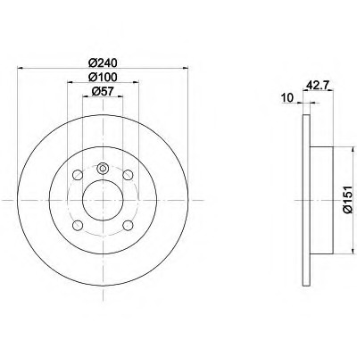 Disc frana 92092000 TEXTAR - Frana disc Disc frana 92092000 TEXTAR - Frana disc