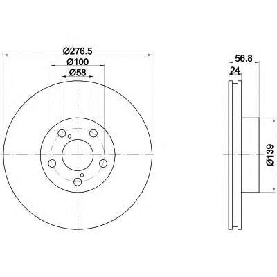Disc frana 92094600 TEXTAR - Disc frana Disc frana 92094600 TEXTAR - Disc frana