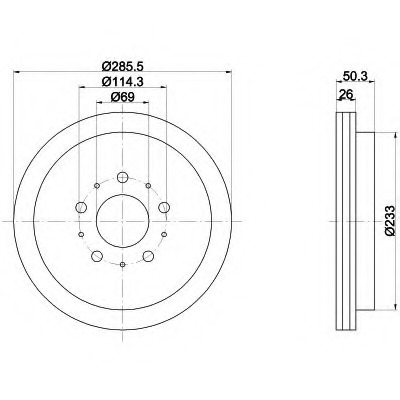 Disc frana 92100503 TEXTAR - Disc frana Disc frana 92100503 TEXTAR - Disc frana