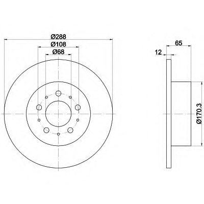 Disc frana 92100700 TEXTAR - Disc frana Disc frana 92100700 TEXTAR - Disc frana