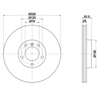 Disc frana 92106905 TEXTAR - Frana disc Disc frana 92106905 TEXTAR - Frana disc