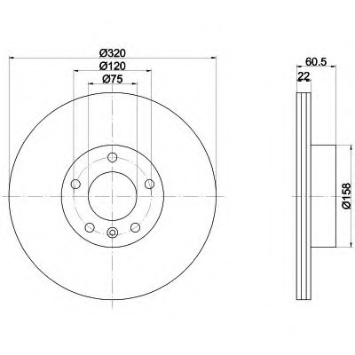 Disc frana 92107000 TEXTAR - Frana disc Disc frana 92107000 TEXTAR - Frana disc