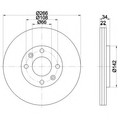Disc frana 92111500 TEXTAR - Frana disc Disc frana 92111500 TEXTAR - Frana disc