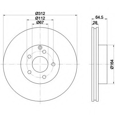 Disc frana 92115300 TEXTAR - Frana disc Disc frana 92115300 TEXTAR - Frana disc