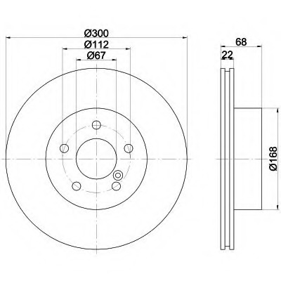 Disc frana 92115500 TEXTAR - Frana disc Disc frana 92115500 TEXTAR - Frana disc