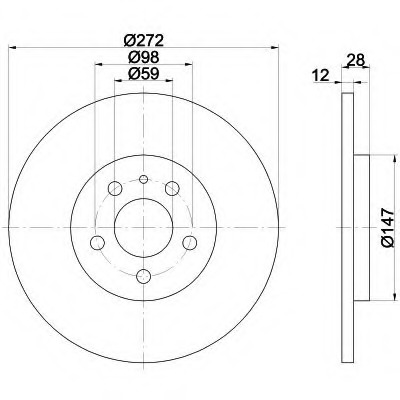 Disc frana 92118200 TEXTAR - Frana disc Disc frana 92118200 TEXTAR - Frana disc