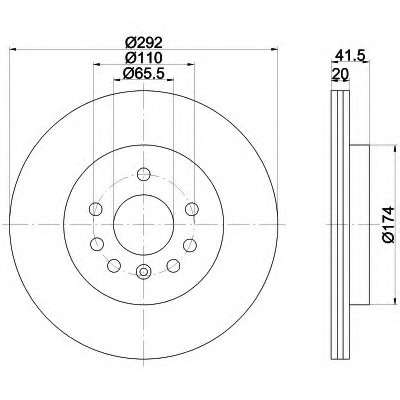 Disc frana 92118400 TEXTAR - Frana disc Disc frana 92118400 TEXTAR - Frana disc
