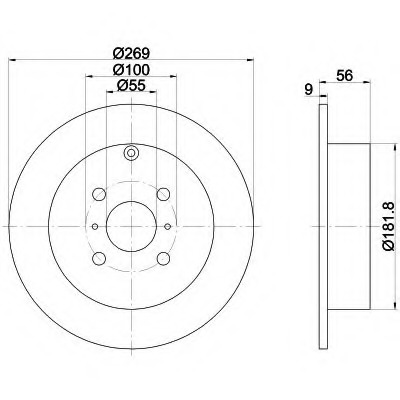 Disc frana 92126200 TEXTAR - Disc frana Disc frana 92126200 TEXTAR - Disc frana