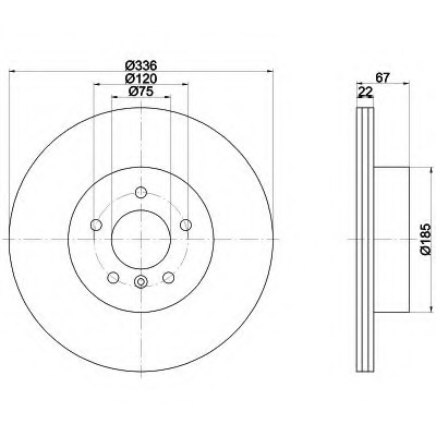 Disc frana 92137900 TEXTAR - Disc frana