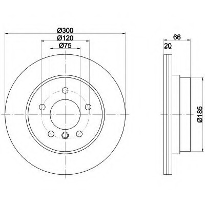 Disc frana 92154900 TEXTAR - Frana disc