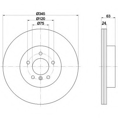 Disc frana 92182503 TEXTAR - Frana disc Disc frana 92182503 TEXTAR - Frana disc