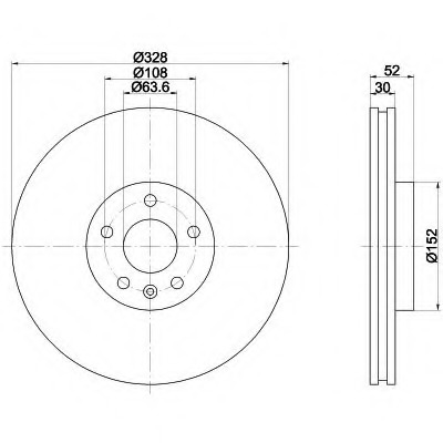 Disc frana 92196303 TEXTAR - Frana disc