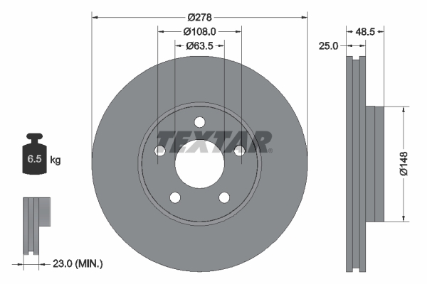Disc frana 92237703 TEXTAR - Disc frana Disc frana 92237703 TEXTAR - Disc frana