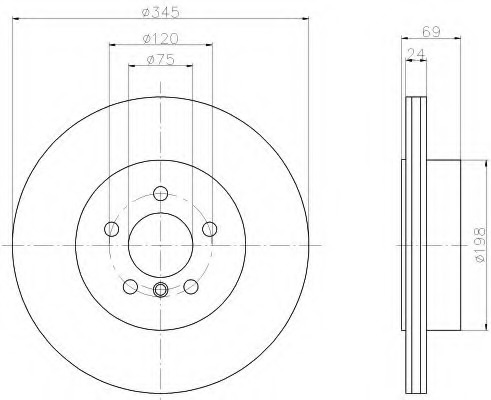 Disc frana 92253903 TEXTAR - Frana disc Disc frana 92253903 TEXTAR - Frana disc
