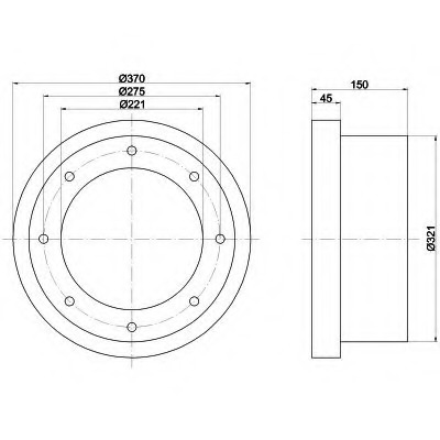 Disc frana 93085000 TEXTAR - Frana disc Disc frana 93085000 TEXTAR - Frana disc