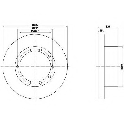 Disc frana 93087100 TEXTAR - Disc frana Disc frana 93087100 TEXTAR - Disc frana