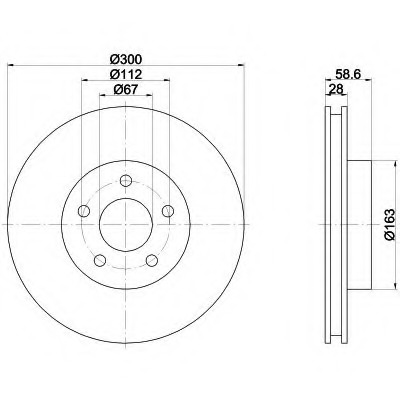Disc frana 93123400 TEXTAR - Disc frana Disc frana 93123400 TEXTAR - Disc frana