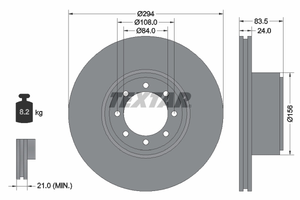 Disc frana 93175300 TEXTAR - Disc frana Disc frana 93175300 TEXTAR - Disc frana