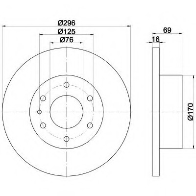 Disc frana 93177500 TEXTAR - Disc frana Disc frana 93177500 TEXTAR - Disc frana