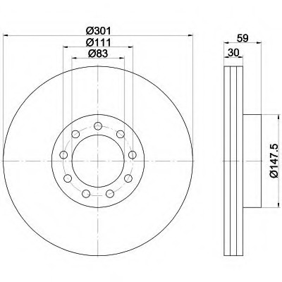Disc frana 93177600 TEXTAR - Frana disc Disc frana 93177600 TEXTAR - Frana disc